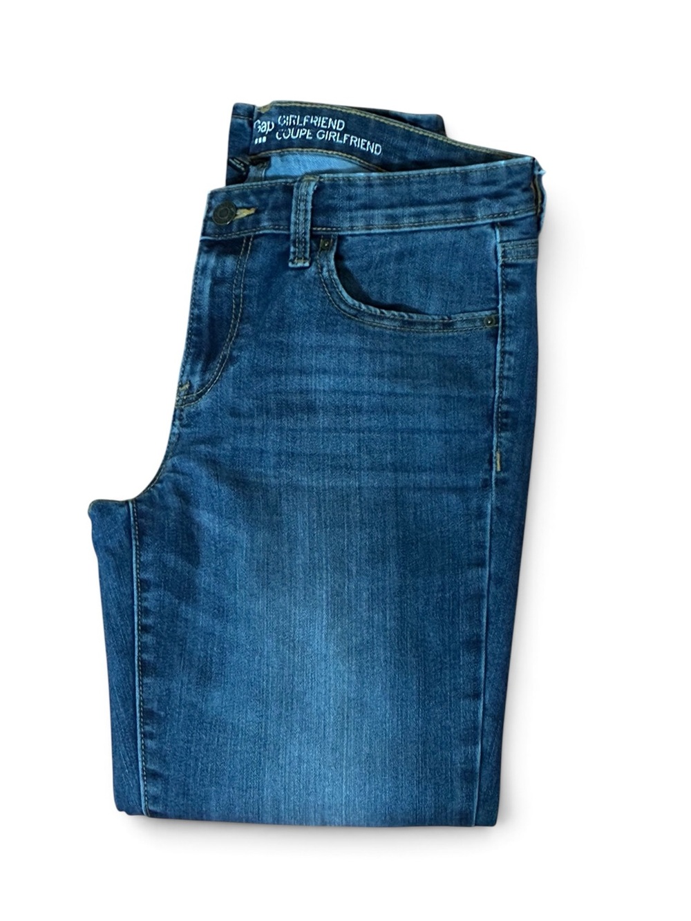 Gap Girlfriend Jeans Size 4 27R
Dark Indigo Denim Blue Pants
Summer 2016 S/15737